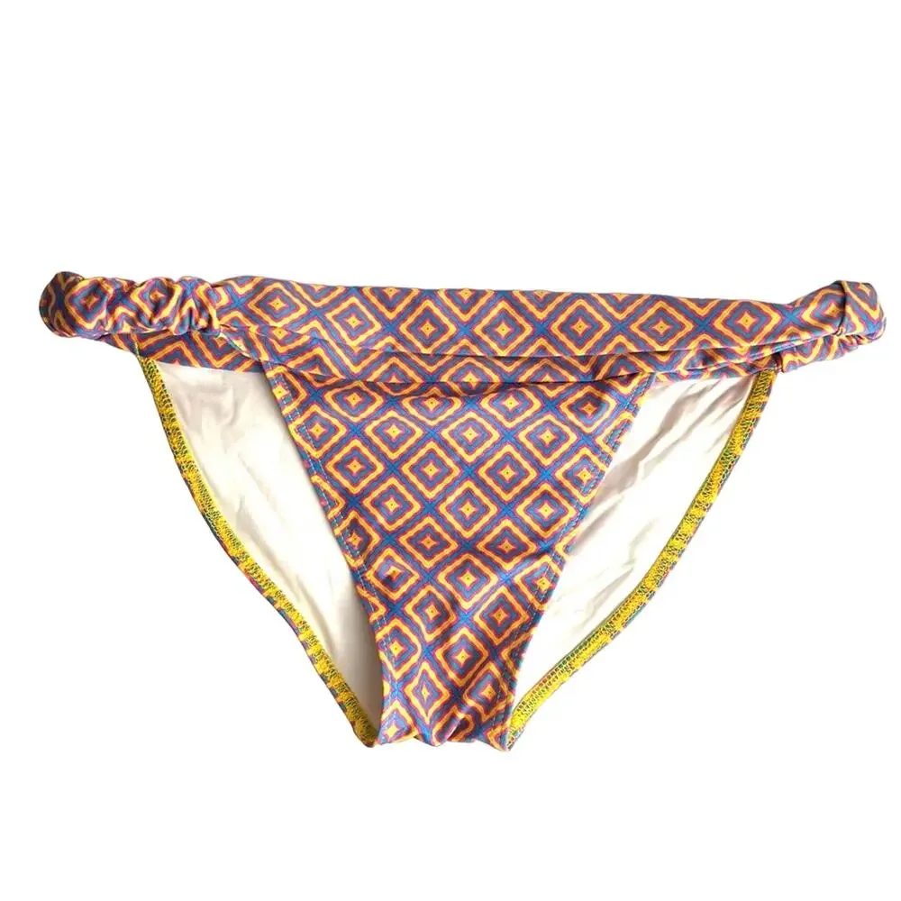 Koral Swimwear Multicolor Halter Bandeau 2-Piece Bikini Set M/L